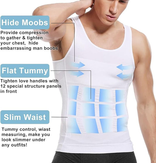 Body Slimming Vest For Men حزام-تنحيف-الجسم-للرجال